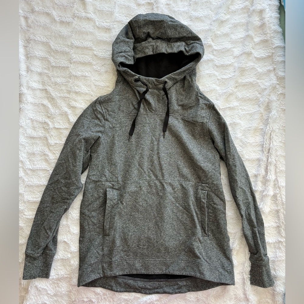 Lululemon 🍋 Split Gray Hooded Sweatshirt